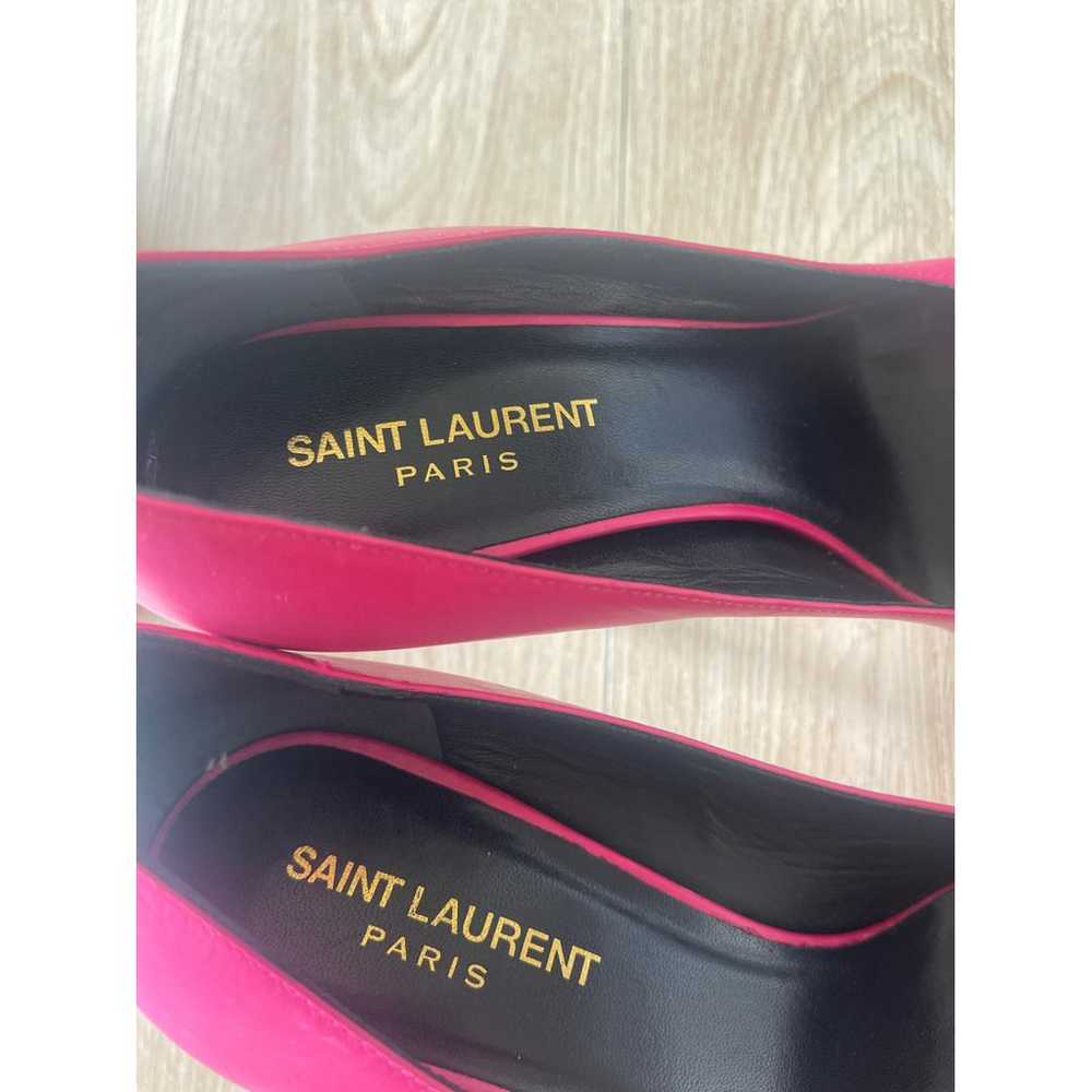 Saint Laurent Leather heels - image 4