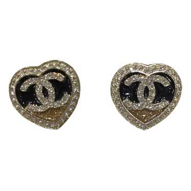 Chanel crystal cc earrings - Gem