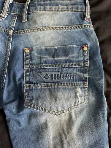 Dsquared2 dsquared distressed shorts