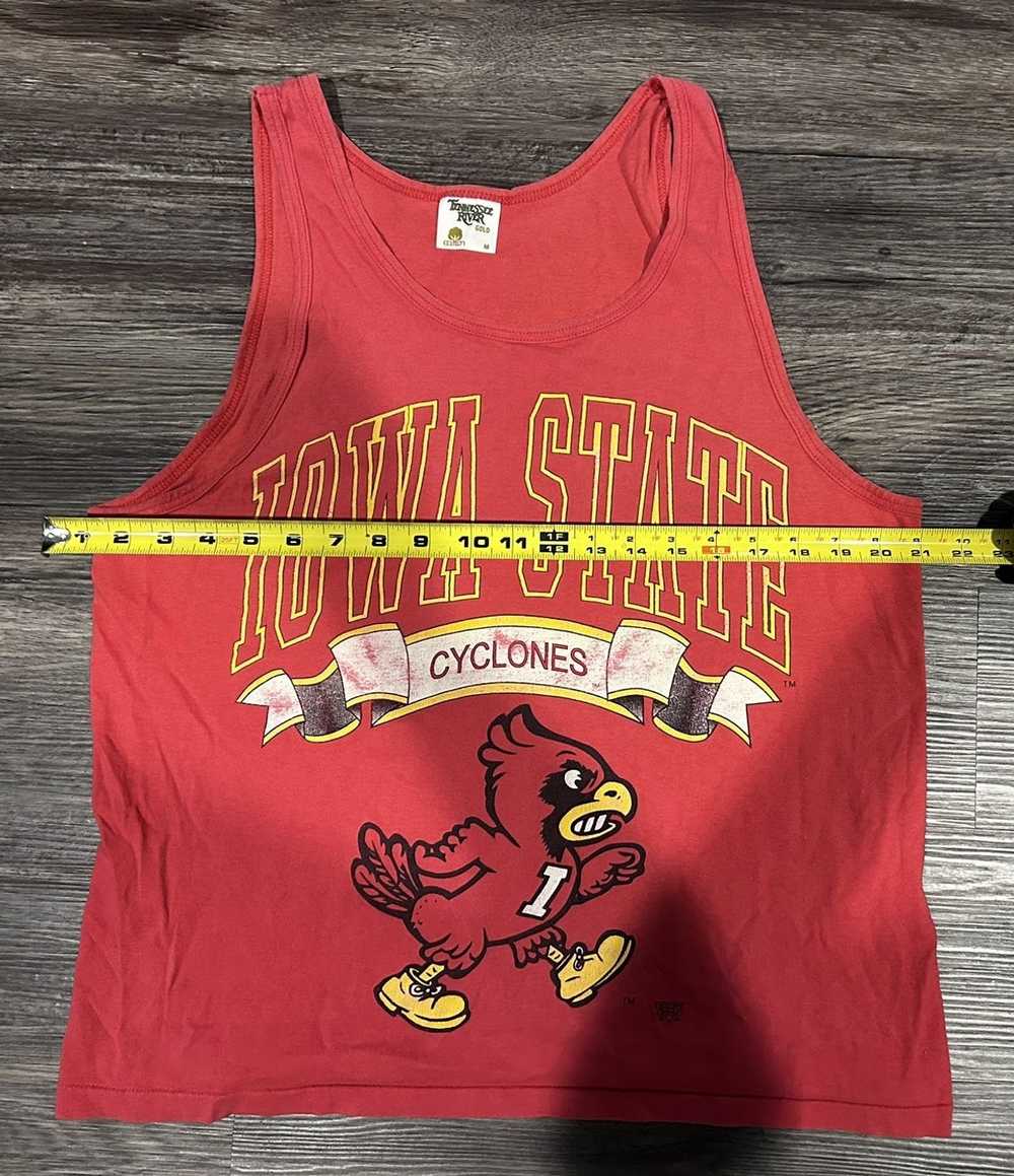 Ncaa Iowa State Cyclones Tank Top, Medium, Vintage - image 6