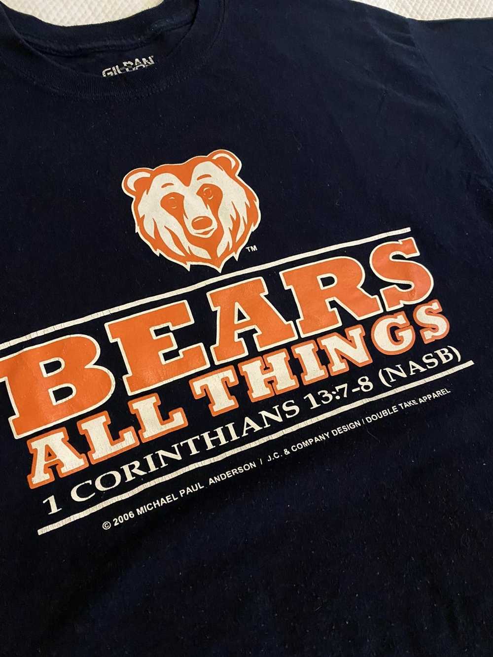 NFL × Vintage 2006 Chicago Bears “1st Corinthians… - image 1
