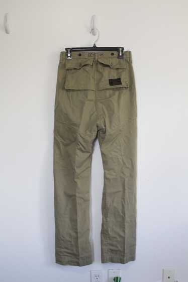 Kapital Kapital military high rise pants