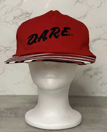 Vintage VTG DARE Hat Adjustable 90s To Keep Kids O