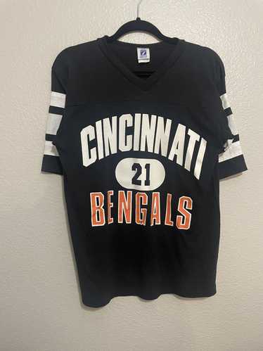 Logo 7 Vintage Cincinnati Bengals Jersey Number 21 - image 1
