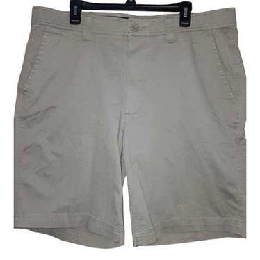 Other St Johns Bay Mens 40 Solid Gray Casual Short