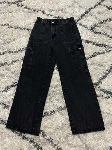 Jnco × Levi's × Vintage Vintage Black Baggy Wide … - image 1