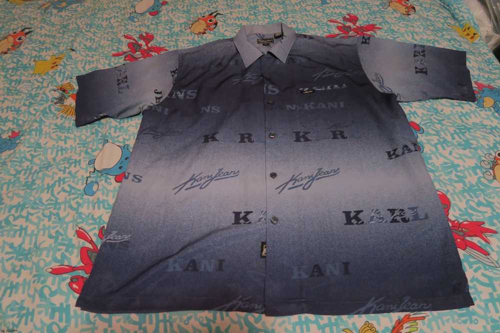 Karl Kani VTG Karl Kani Jeans Graphic Print Spell… - image 1