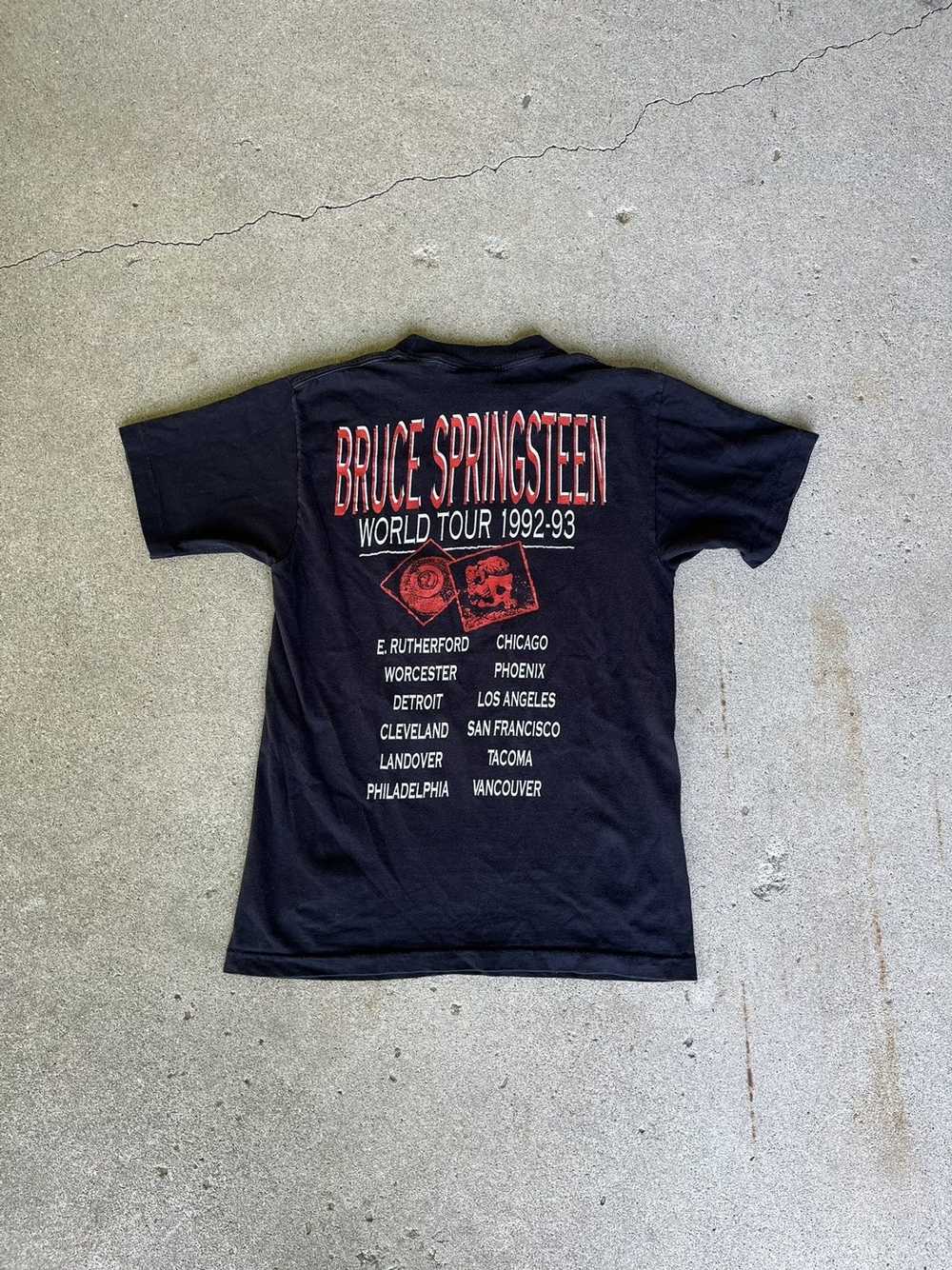 Band Tees × Vintage Vintage Bruce Springsteen tou… - image 2