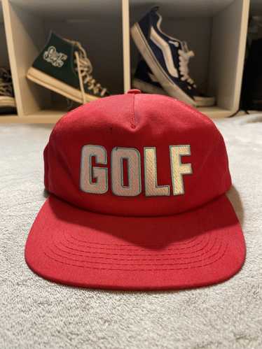 Golf Wang × Streetwear × Vintage RED GOLF WANG HAT