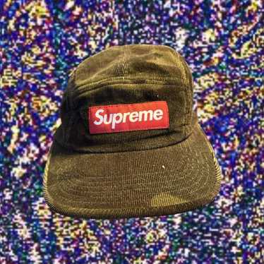 Supreme corduroy camp cap - Gem