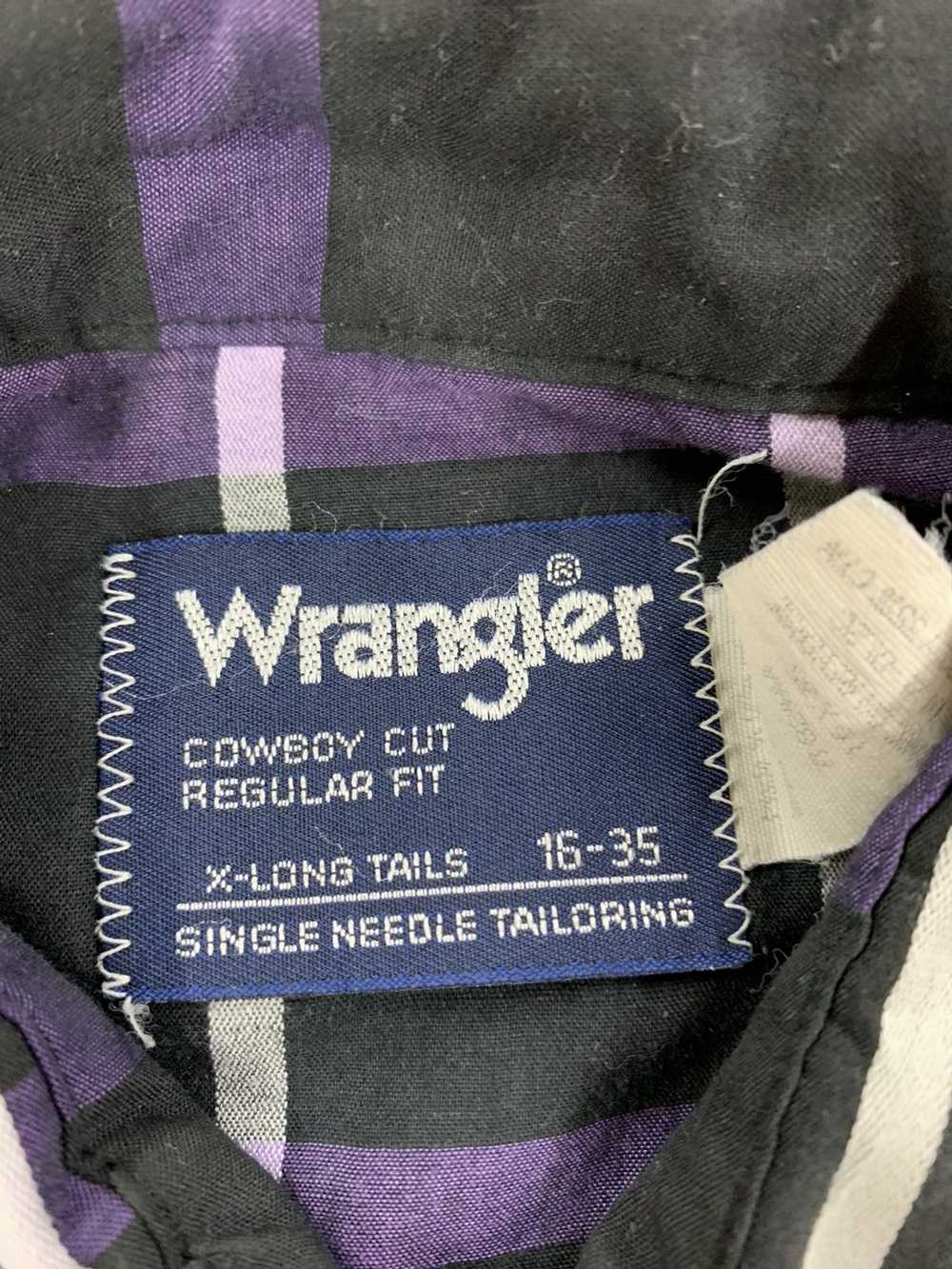 Vintage × Wrangler Vintage 1980s Wrangler Western… - image 2