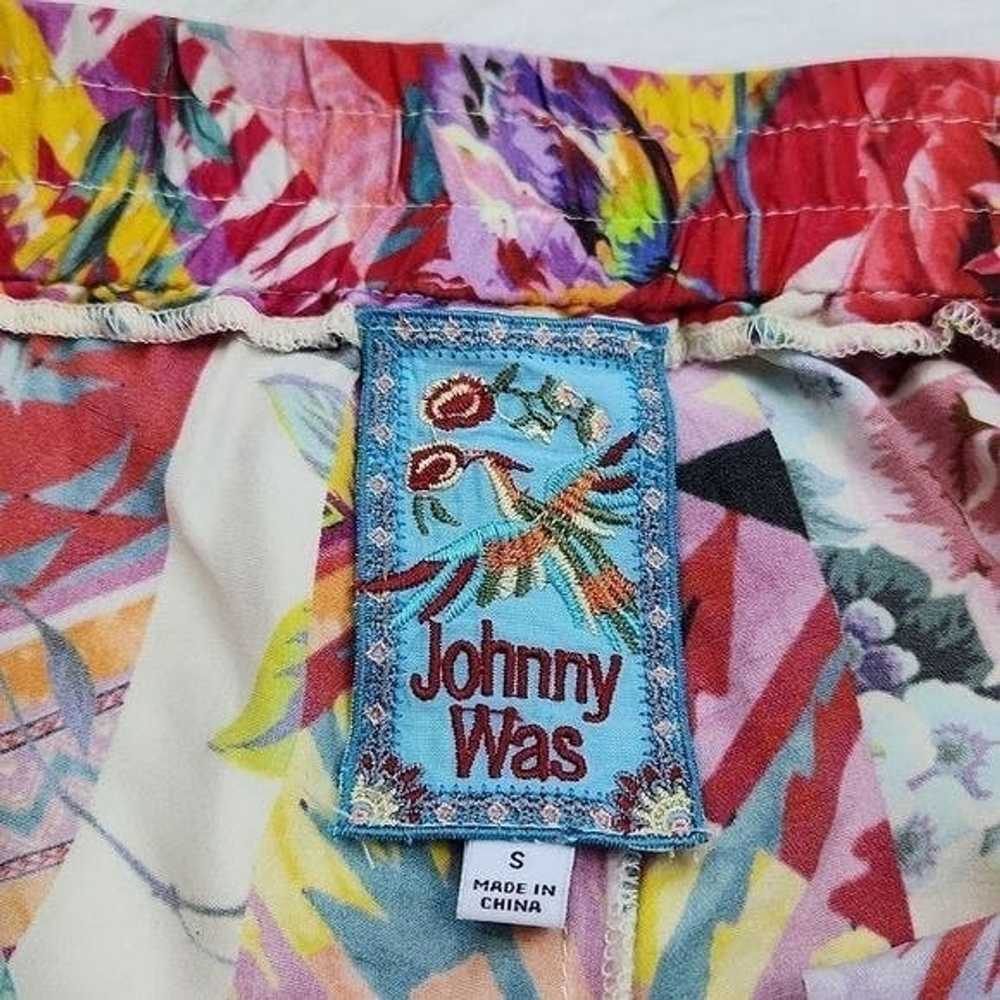 Johnny Was Johnny Was Esplanad Wide-Leg Floral Si… - image 5