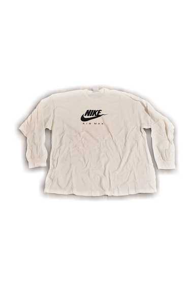 Nike × Vintage Y2K Nike Air Max Logo Longsleeve T… - image 1