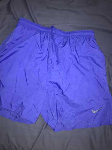 Nike × Vintage Vintage 90’s Nike Blue Shorts - image 1