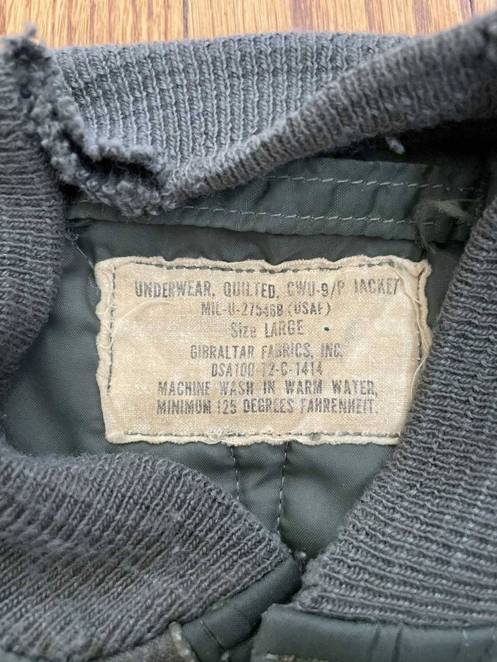 Vintage Military liner coat jacket - image 3