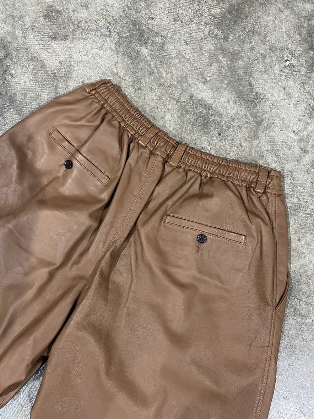 Marni Marni Leather Shorts - image 4