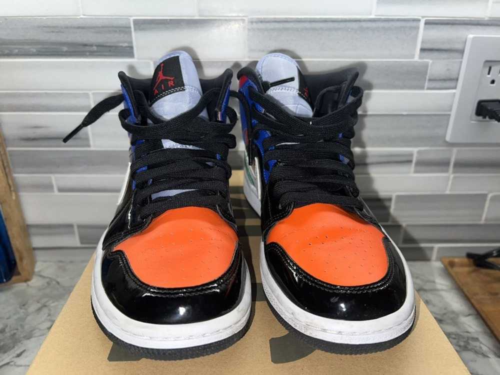 womens jordan 1 mid multi patent