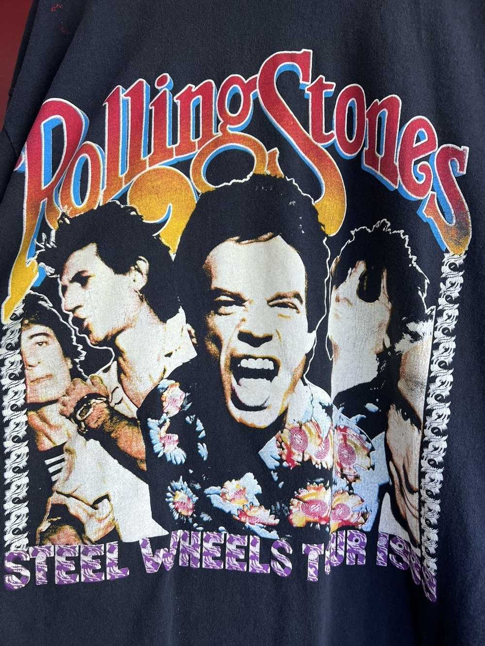 Band Tees × The Rolling Stones × Vintage 89 Rolli… - image 2