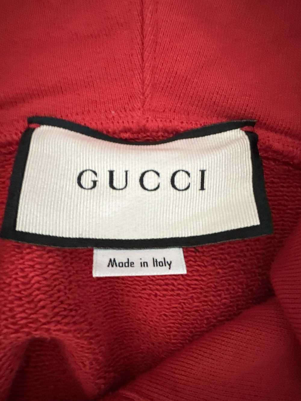 Gucci Gucci Hoodie Red - image 7