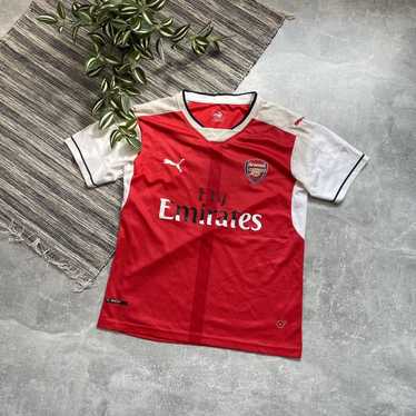 Jersey × Puma × Soccer Jersey Vintage tee Arsenal… - image 1