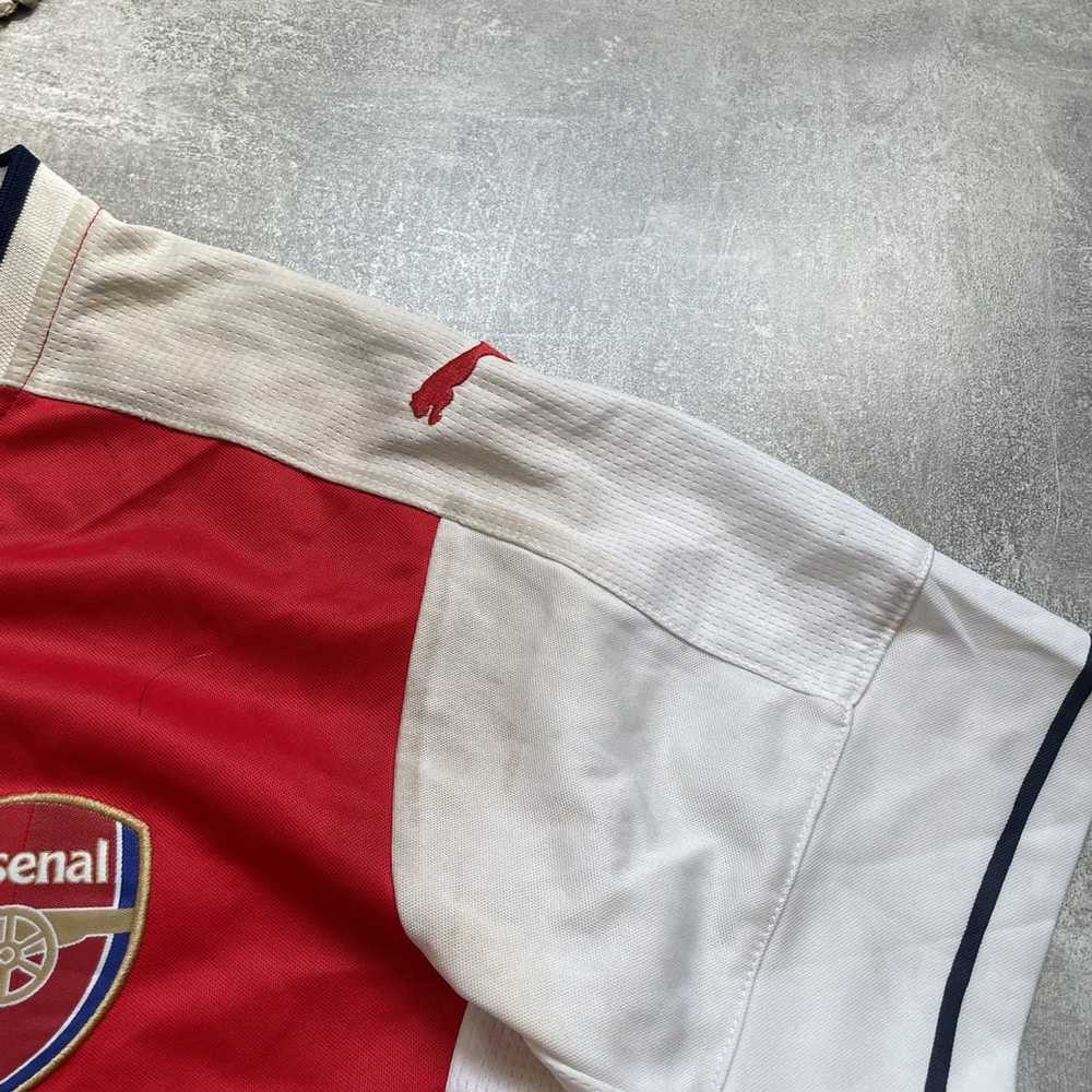 Jersey × Puma × Soccer Jersey Vintage tee Arsenal… - image 7