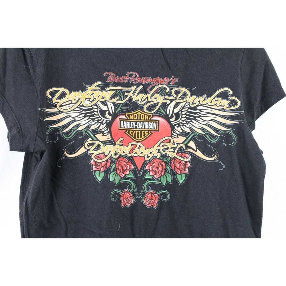 Streetwear × Vintage Vintage Harley Davidson Rose… - image 9
