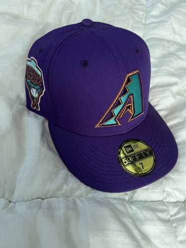 Shop New Era 59Fifty Arizona Diamondbacks City Cluster Fitted Hat 60224638  purple