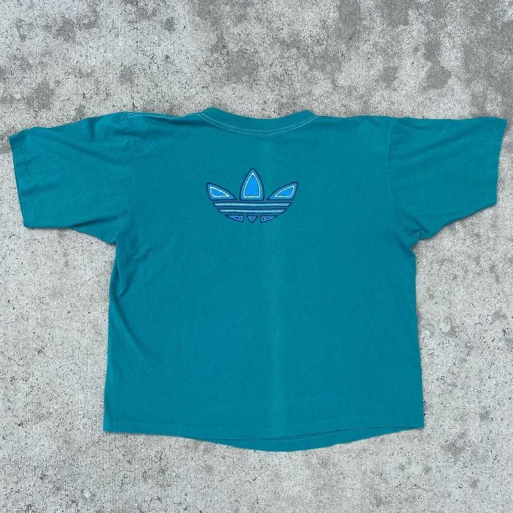 Adidas × Vintage VINTAGE 1980s ADIDAS T SHIRT - image 2