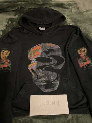 Rhude Rhude psychedelic skull hoodie