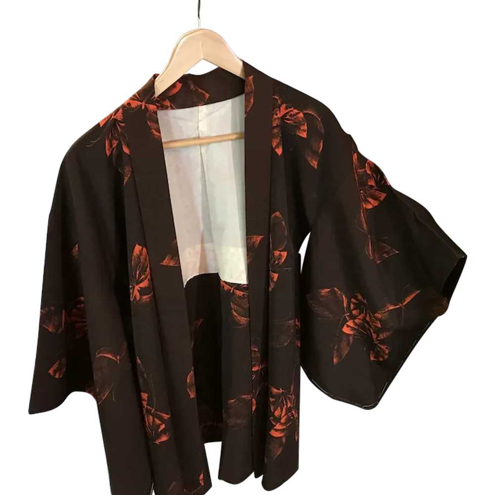 Jacket Length Kimono / Soaring Butterflies - image 1