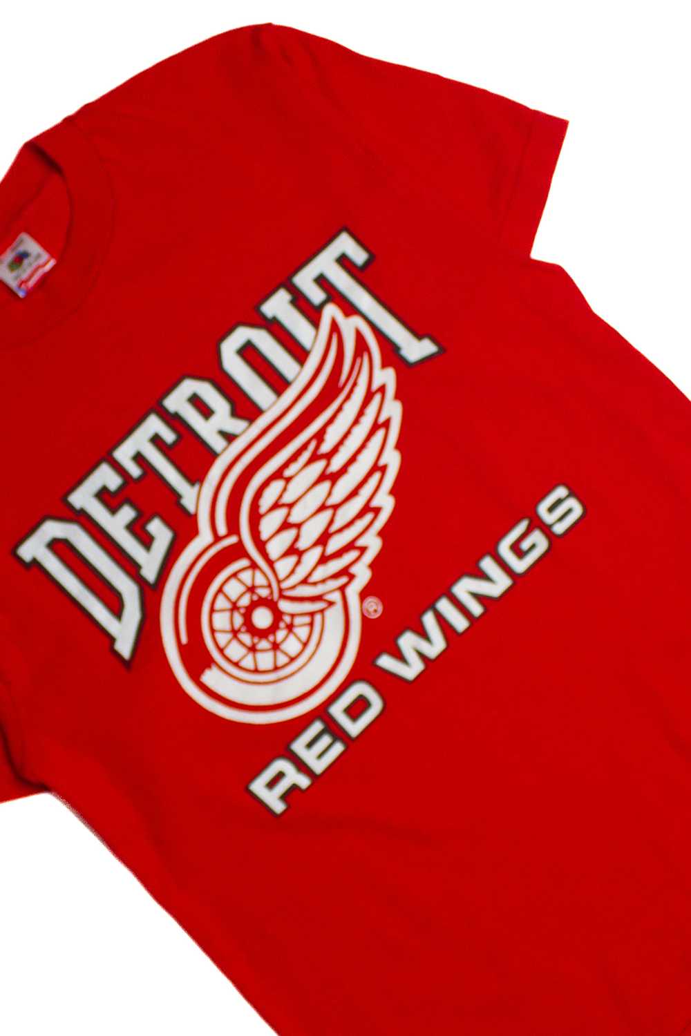Vintage Detroit Red Wings T-Shirt (1990s) 9460 - image 2