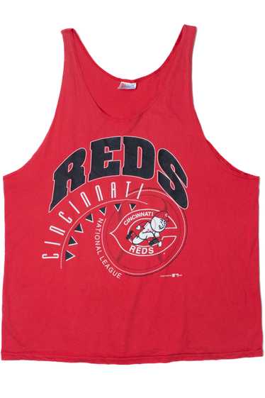 Hal Morris Cincinnati Reds Youth Red Backer Long Sleeve T-Shirt 