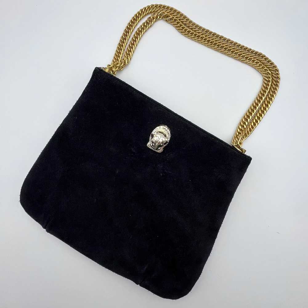 1970s Ruth Saltz Suede Handbag - image 1