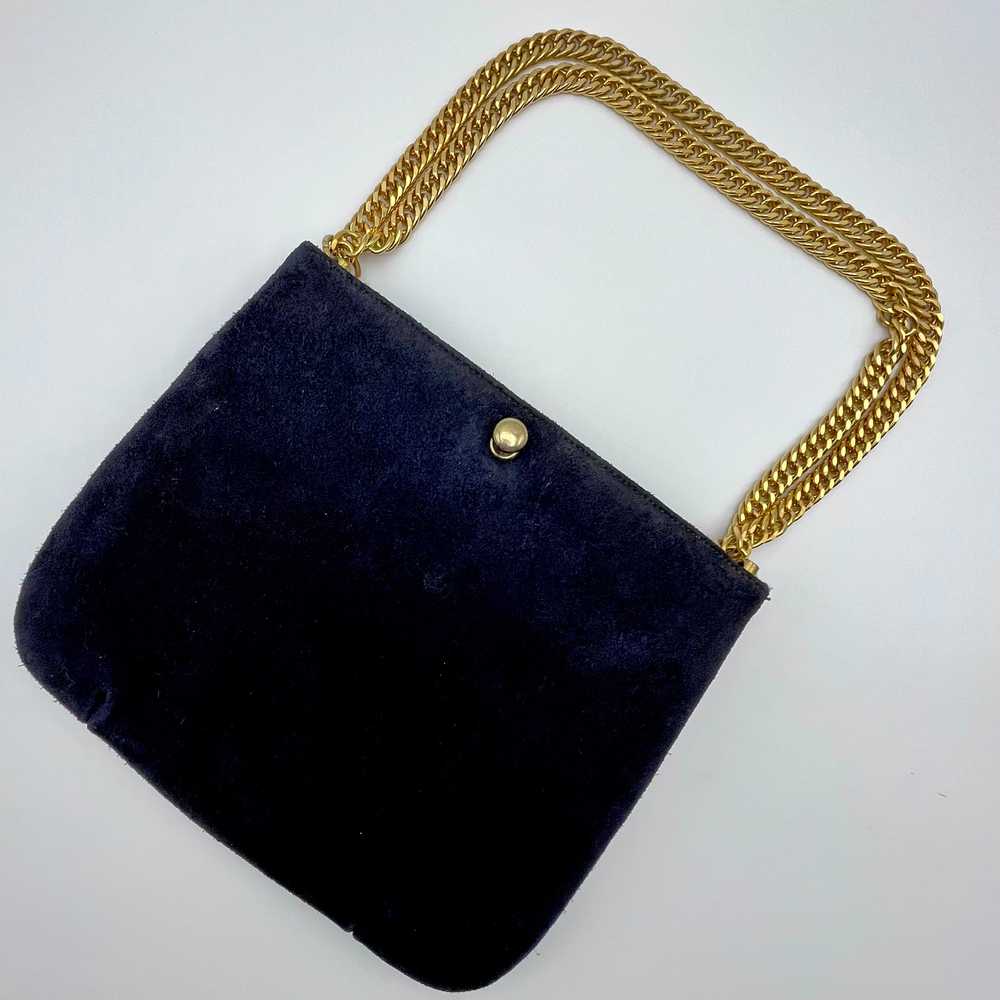 1970s Ruth Saltz Suede Handbag - image 5