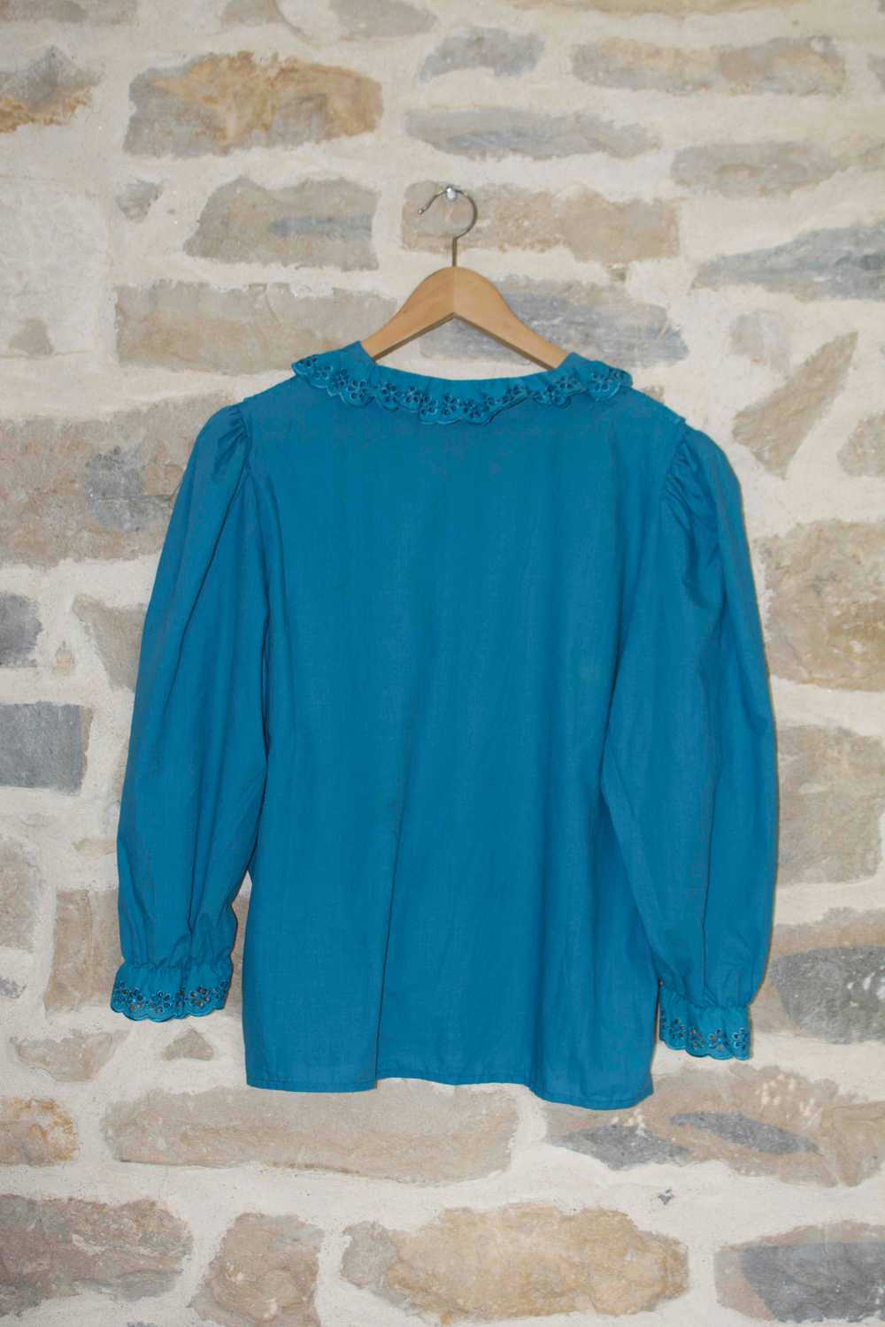 Cotton blouse - Austrian blouse - image 5