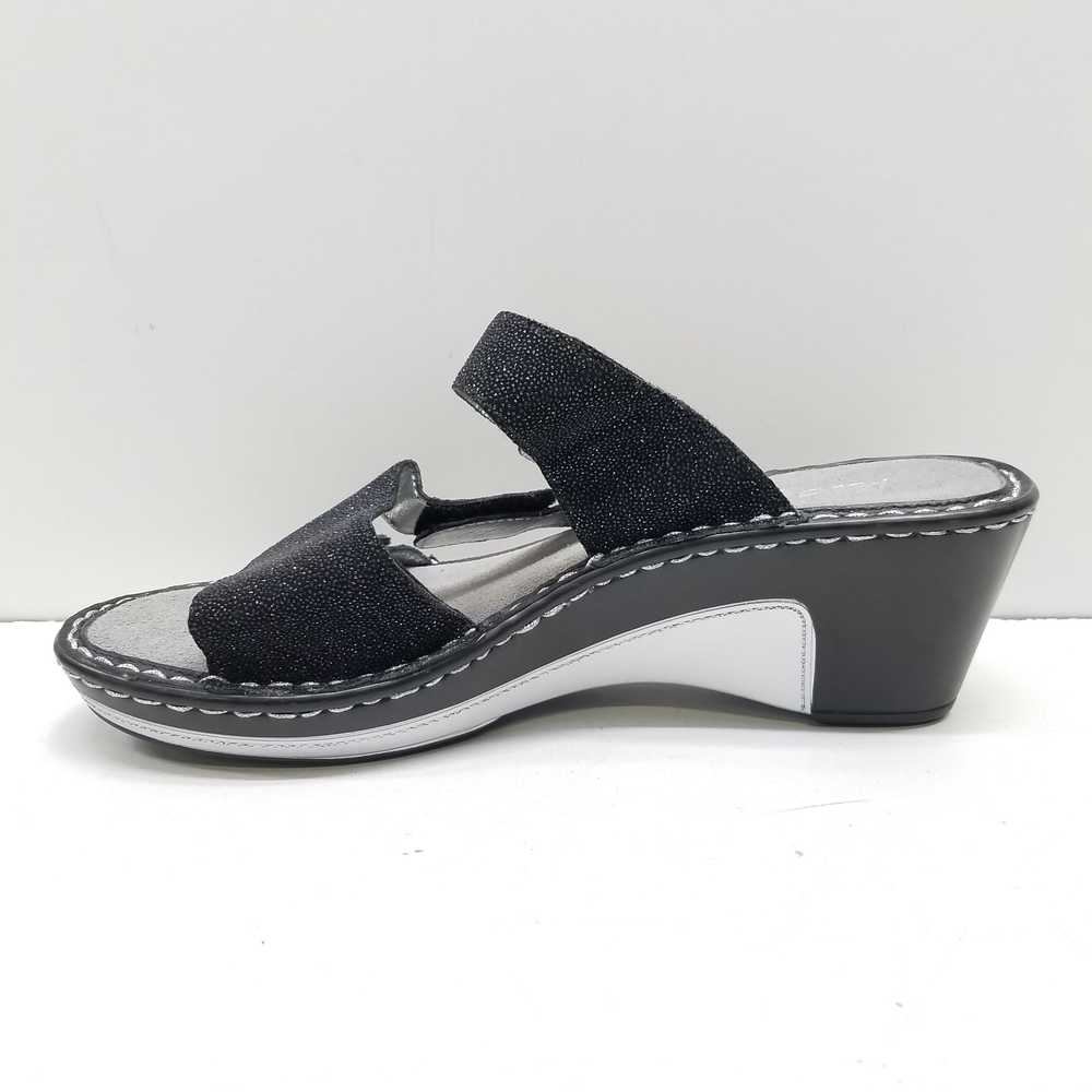 Alegria Women's PG Lite Loti Black Wedge Sandals … - image 2
