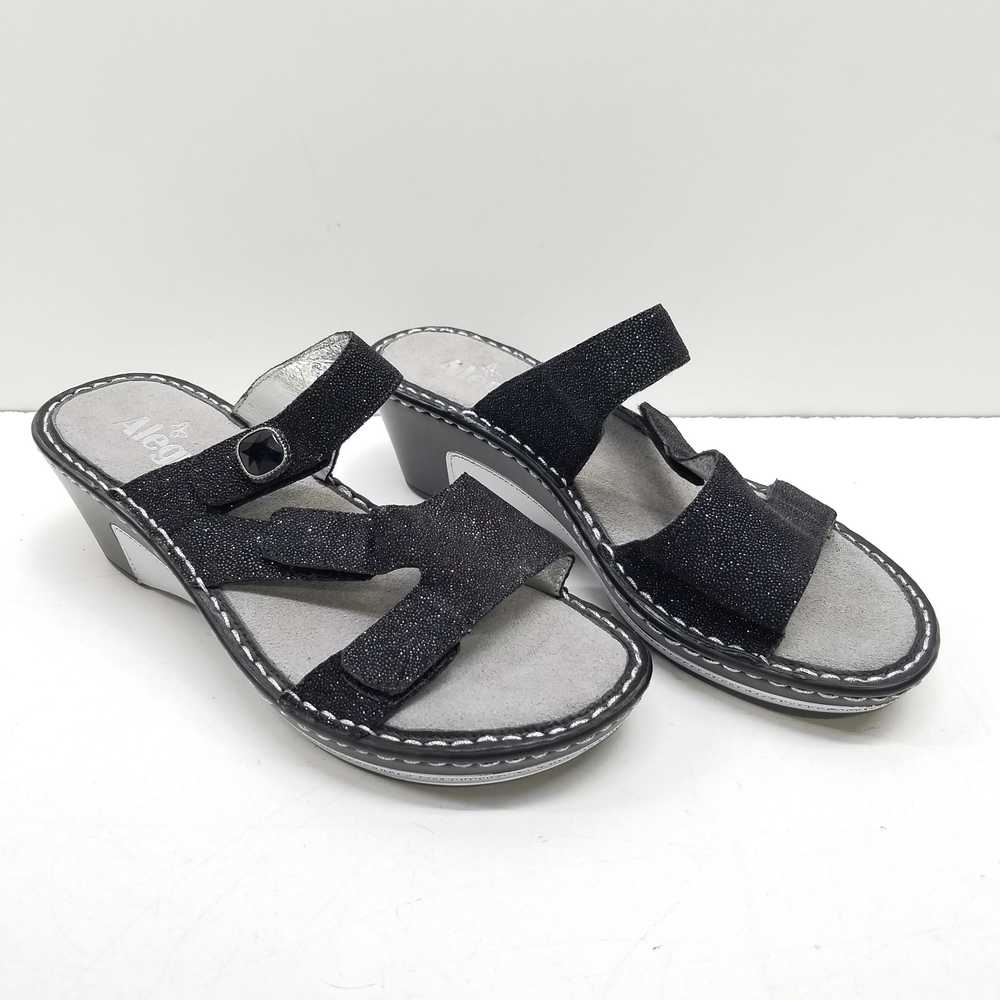 Alegria Women's PG Lite Loti Black Wedge Sandals … - image 3