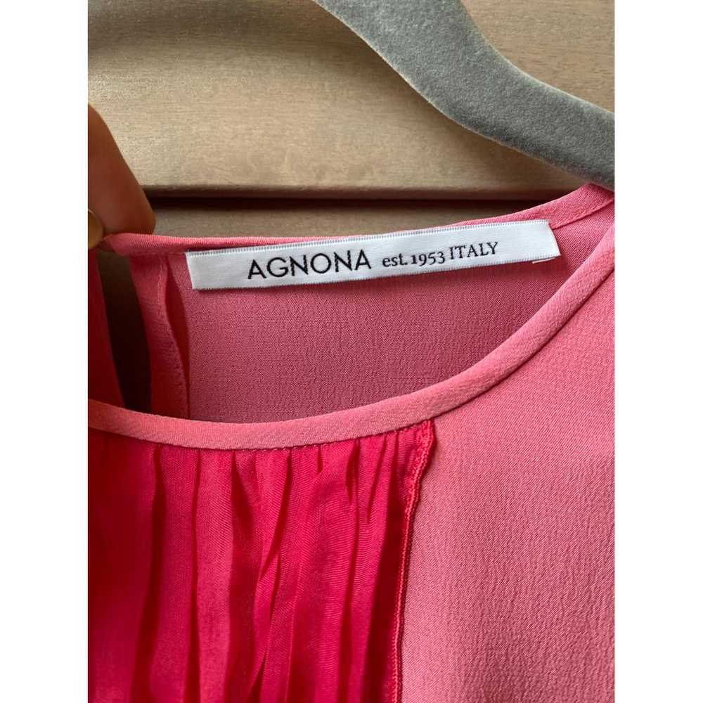 Agnona Silk maxi dress - image 3