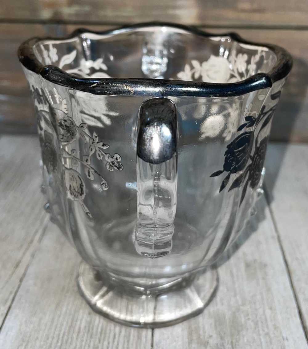 Vintage Silver Floral Embossed Beautifully Design… - image 5