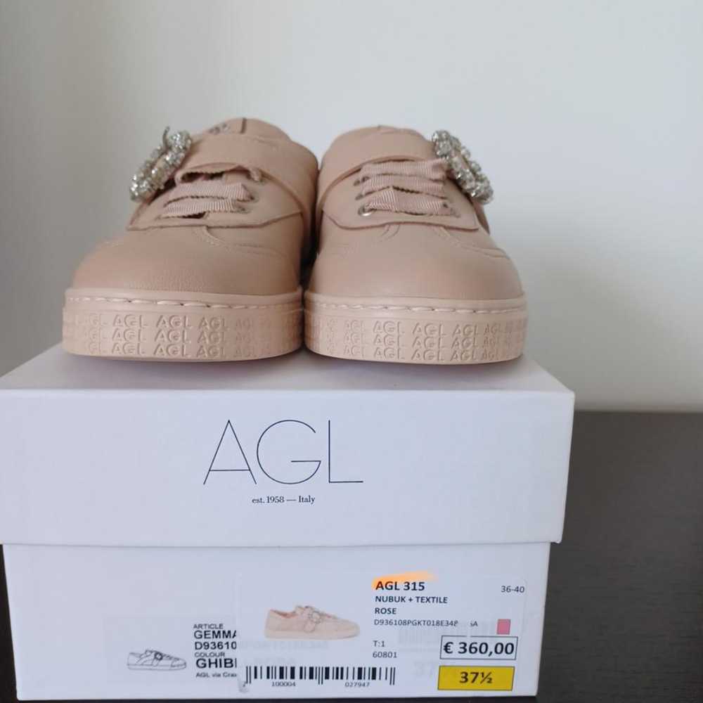 Agl Leather trainers - image 5