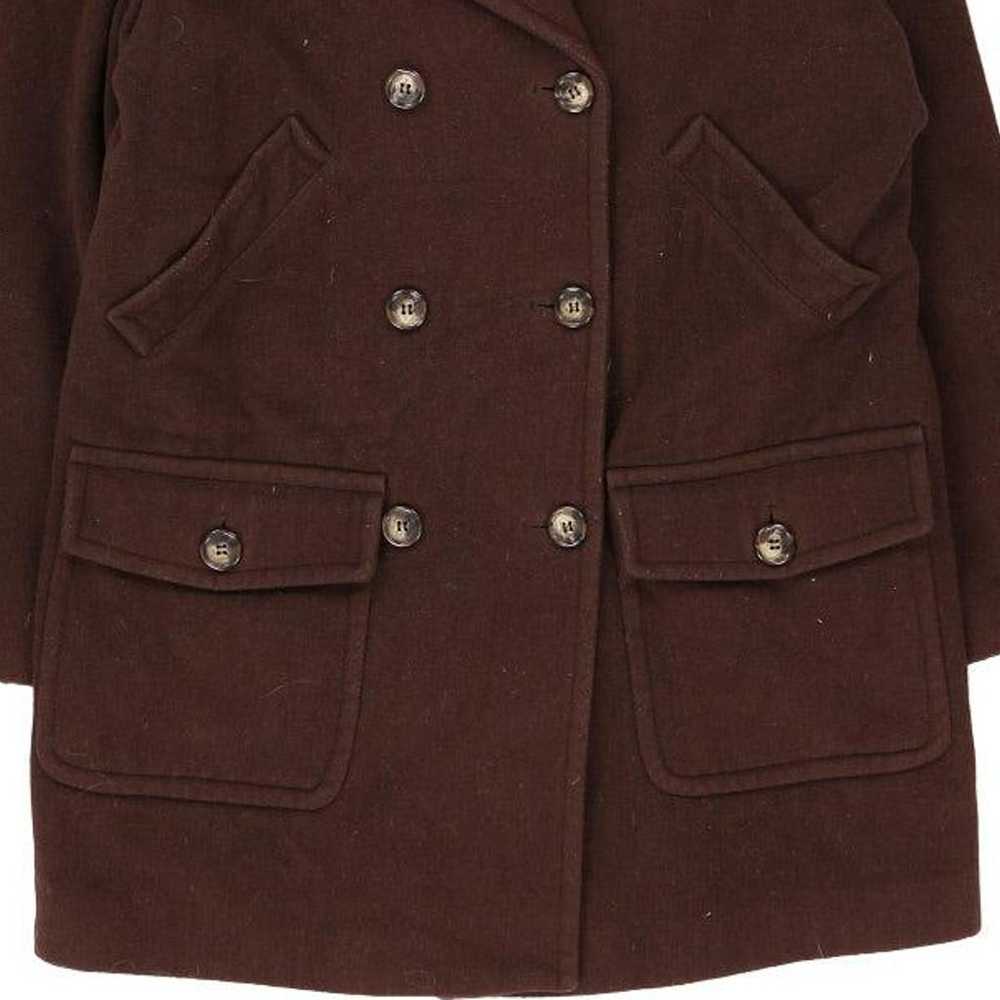 Conte Of Florence Coat - Large Brown Wool Blend - image 5