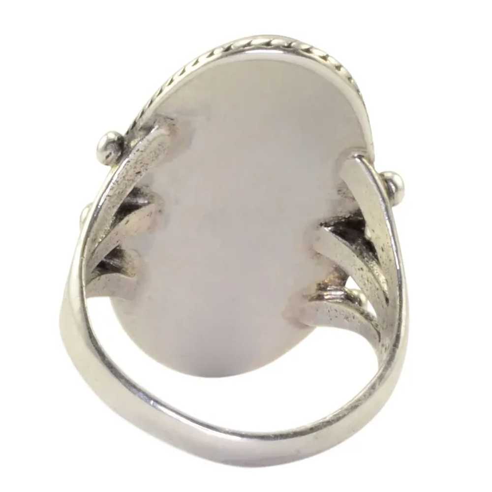 7.94 Carat Oval Jasper Ring - image 3