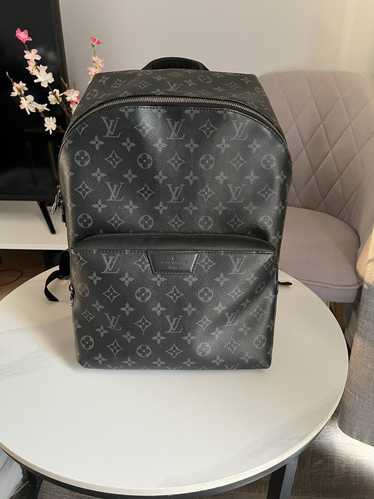 Louis Vuitton Discovery Backpack Monogram Taigarama PM Silver 229114140