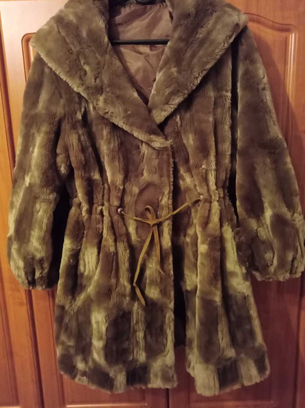 Vintage vintage faux fur coat michel alexis paris… - image 1