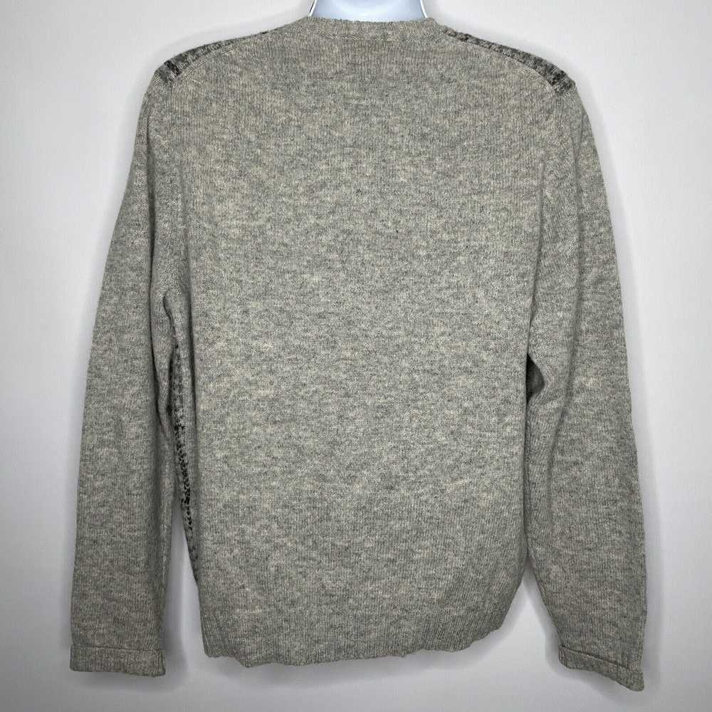 Brooks Brothers × Vintage 80s Gray Shetland Wool … - image 5