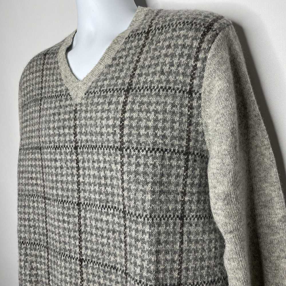 Brooks Brothers × Vintage 80s Gray Shetland Wool … - image 6