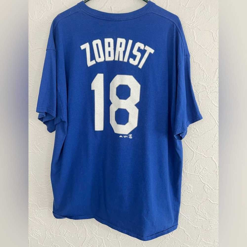 Majestic Ben Zobrist #18 Kansas City Royals Shirt… - image 2