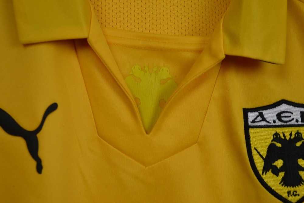 Puma × Soccer Jersey × Vintage Aek Athens soccer … - image 6