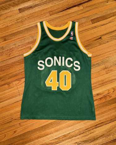  adidas Shawn Kemp West All Stars NBA White 1995-96 Soul  Swingman Throwback Jersey for Men (S) : Sports & Outdoors