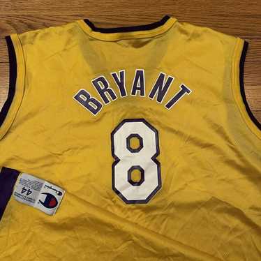 Vintage Champion NBA Los Angeles Lakers Kobe Bryant #8 Black